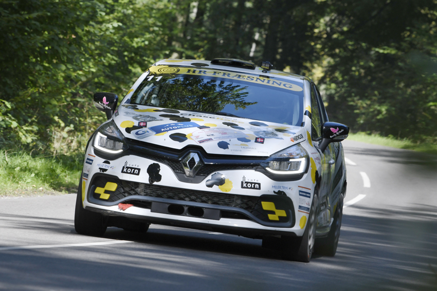 Simon Vallentin og Peter Egholm er efter Rally Roskilde på en samlet tredjeplads i deres DM-klasse og på ottendeladsen i Autoplus Dansk Superrally.
(Foto: MD/specialpress@gmail.com)